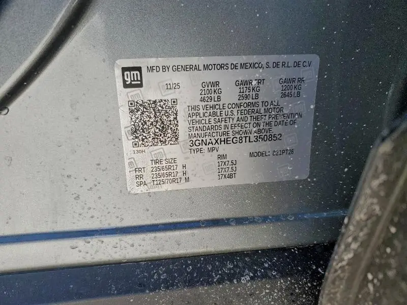 2026 CHEVROLET EQUINOX LT  