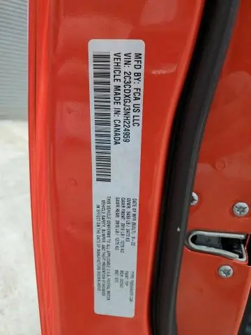 2022 DODGE CHARGER SCAT PACK  