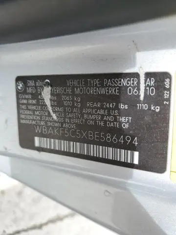 2011 BMW 328 XI SULEV