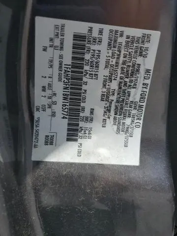 2011 FORD FOCUS SE