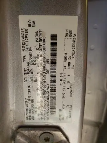 2013 FORD ESCAPE SE  