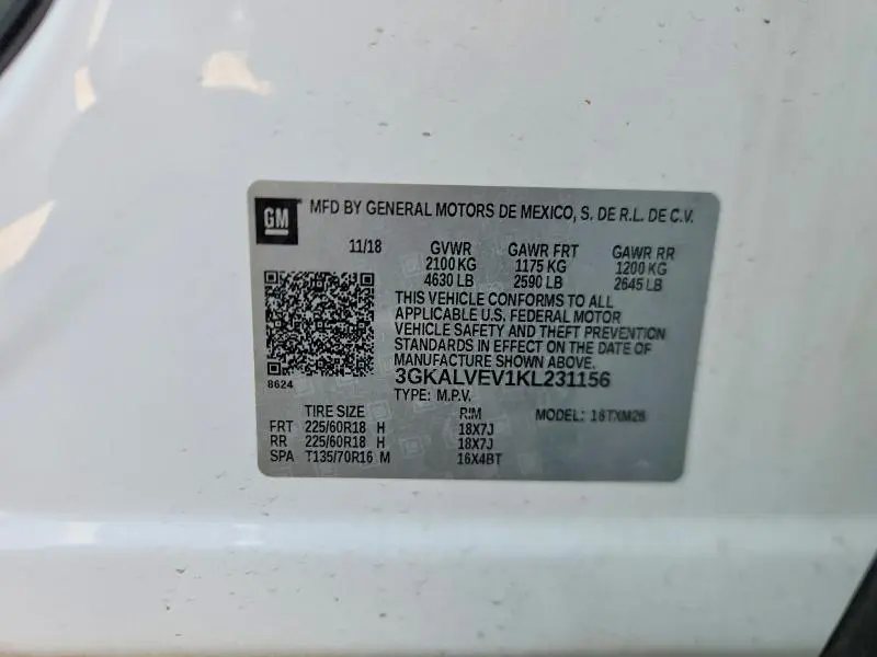 2019 GMC TERRAIN SLT  