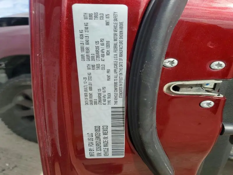 2021 RAM 2500 BIG HORN  