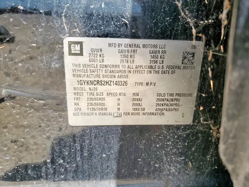 2017 CADILLAC XT5 PREMIUM LUXURY  