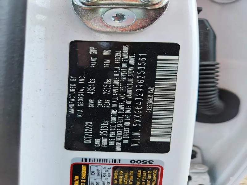 2024 KIA K5 GT LINE  