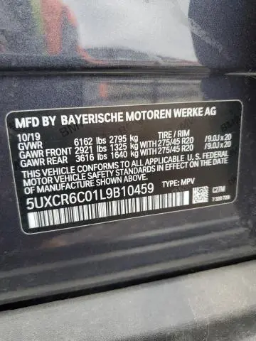 2020 BMW X5 XDRIVE40I  