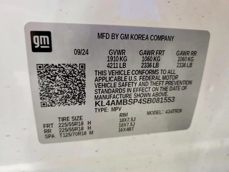 2025 BUICK ENCORE GX PREFERRED  