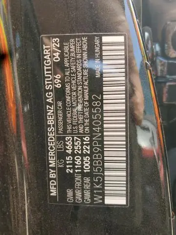 2023 MERCEDES-BENZ CLA AMG 35 4MATIC  