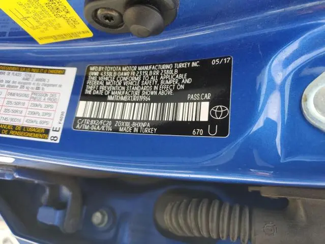 2018 TOYOTA C-HR XLE