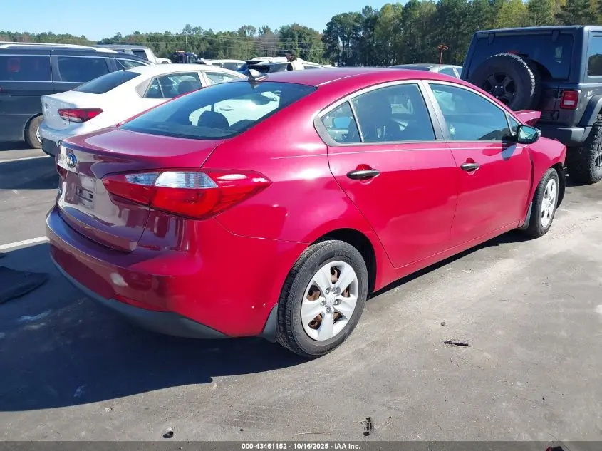 2016 KIA FORTE LX