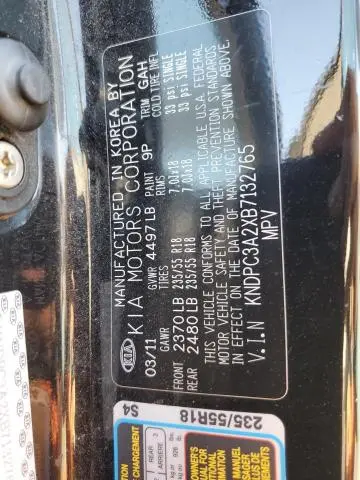 2011 KIA SPORTAGE EX  