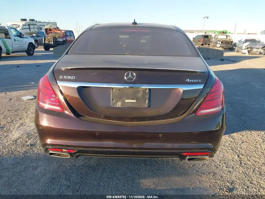 2016 MERCEDES-BENZ S 550 4MATIC