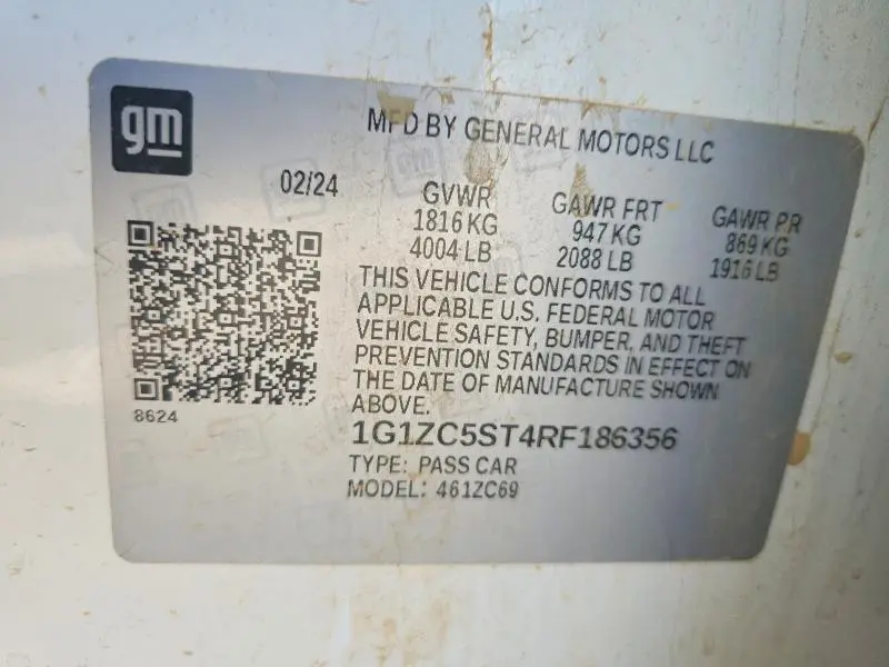 2024 CHEVROLET MALIBU LS  