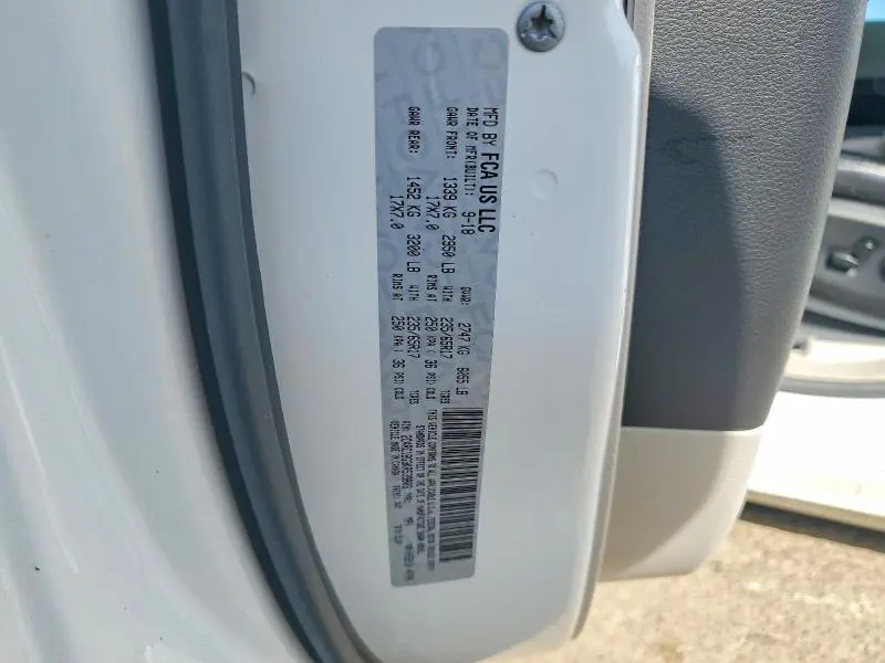 2019 CHRYSLER PACIFICA TOURING L  