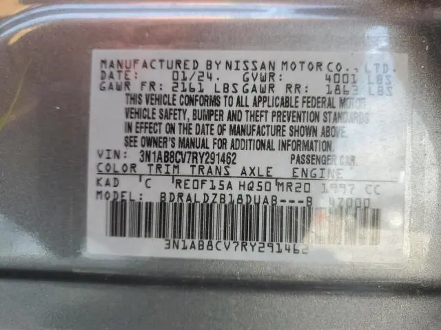 2024 NISSAN SENTRA SV