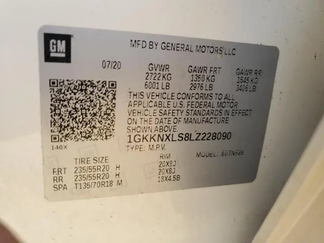2020 GMC ACADIA DENALI  