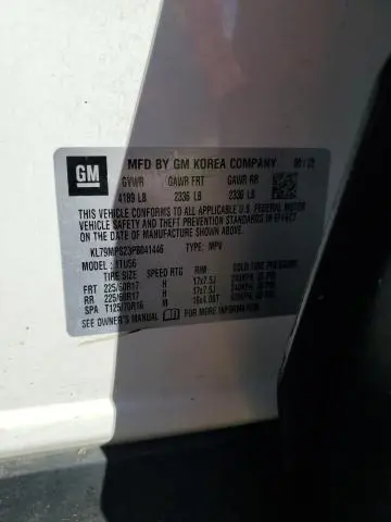 2023 CHEVROLET TRAILBLAZER LT  