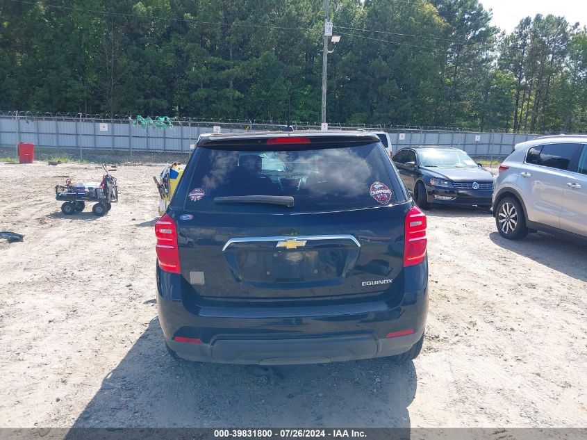 2016 CHEVROLET EQUINOX LS