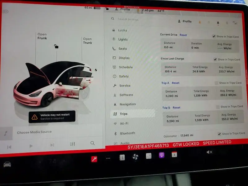 2023 TESLA MODEL 3   