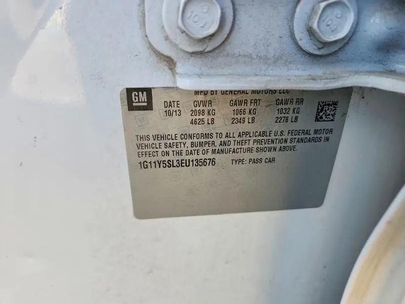 2014 CHEVROLET IMPALA LS  