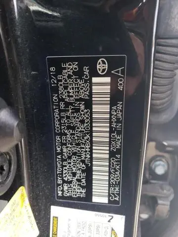 2019 TOYOTA C-HR XLE  