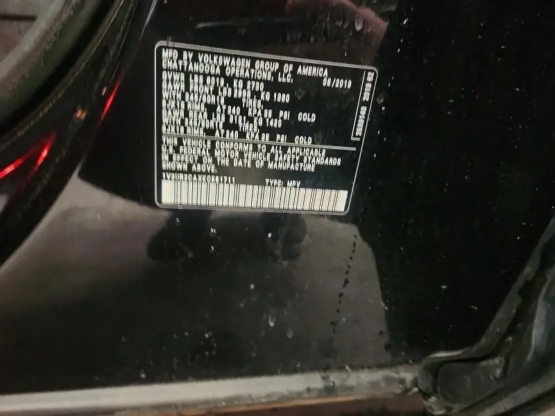 2019 VOLKSWAGEN ATLAS SE  