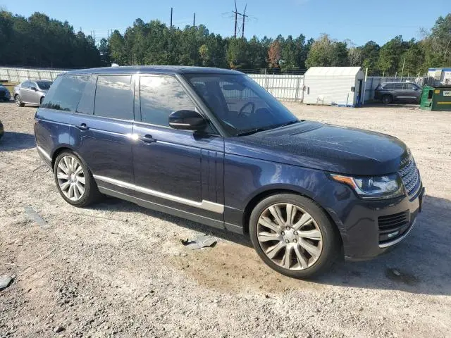 2017 LAND ROVER RANGE ROVER SUPERCHARGED  