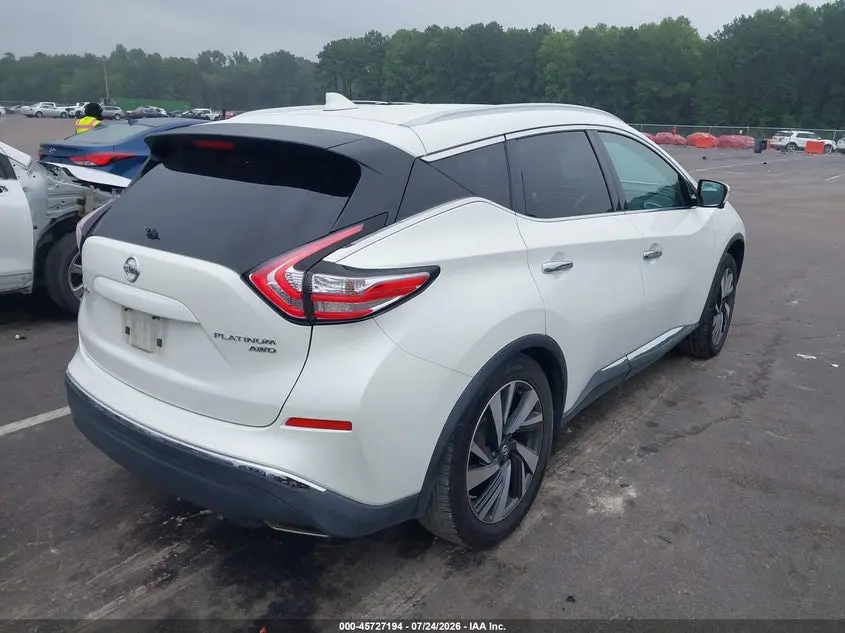 2017 NISSAN MURANO PLATINUM