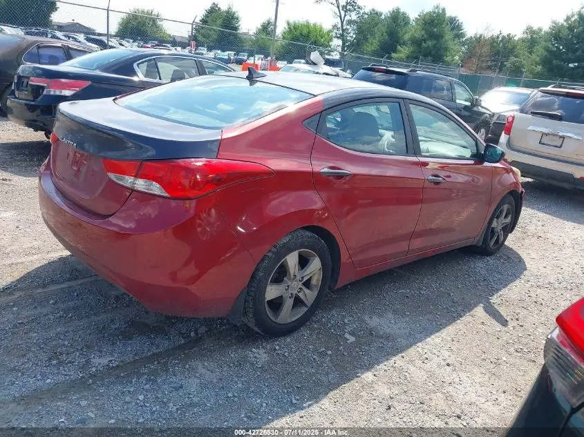 2012 HYUNDAI ELANTRA GLS (ULSAN PLANT)