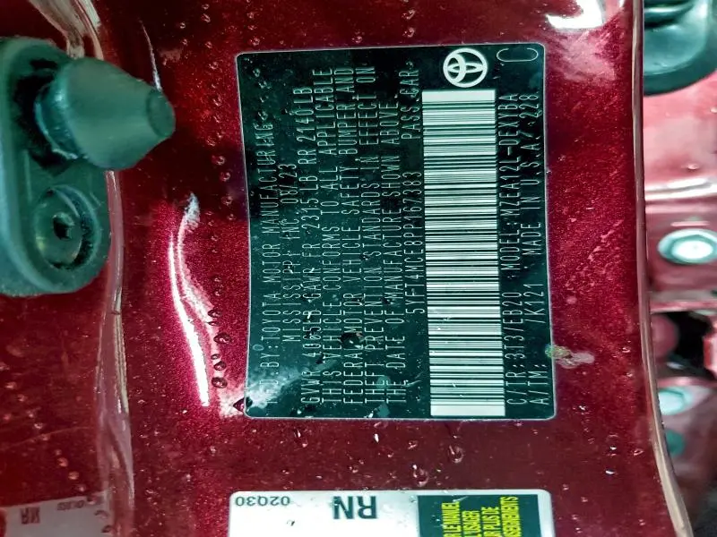 2023 TOYOTA COROLLA XSE  