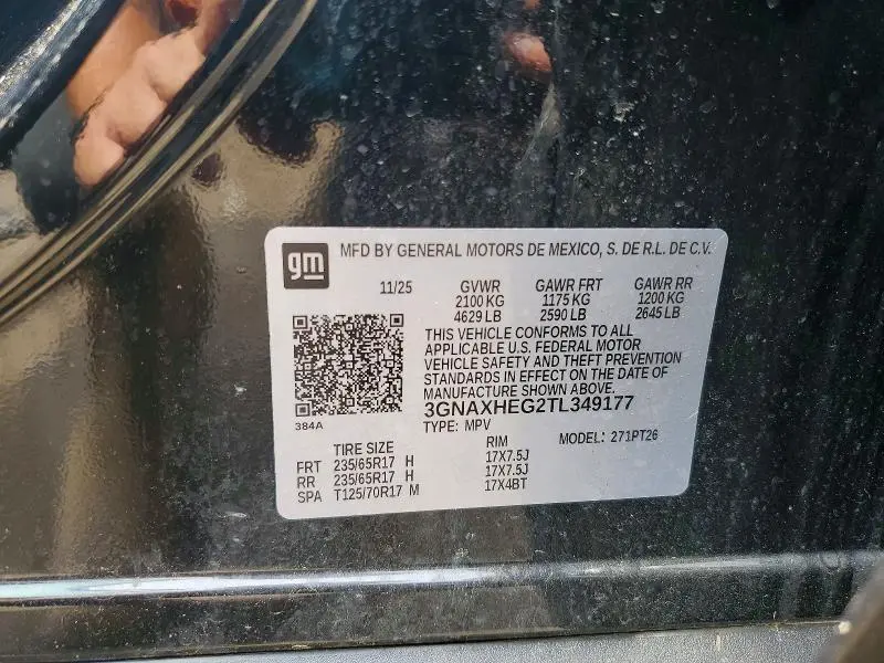 2026 CHEVROLET EQUINOX LT  