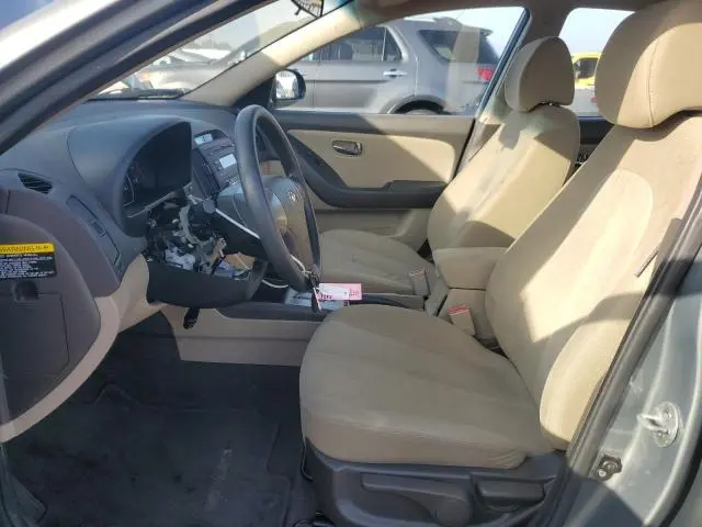 2010 HYUNDAI ELANTRA BLUE  