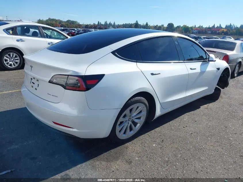 2022 TESLA MODEL 3 LONG RANGE DUAL MOTOR ALL-WHEEL DRIVE