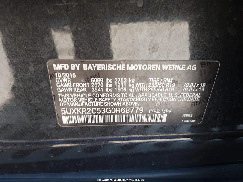 2016 BMW X5 SDRIVE35I