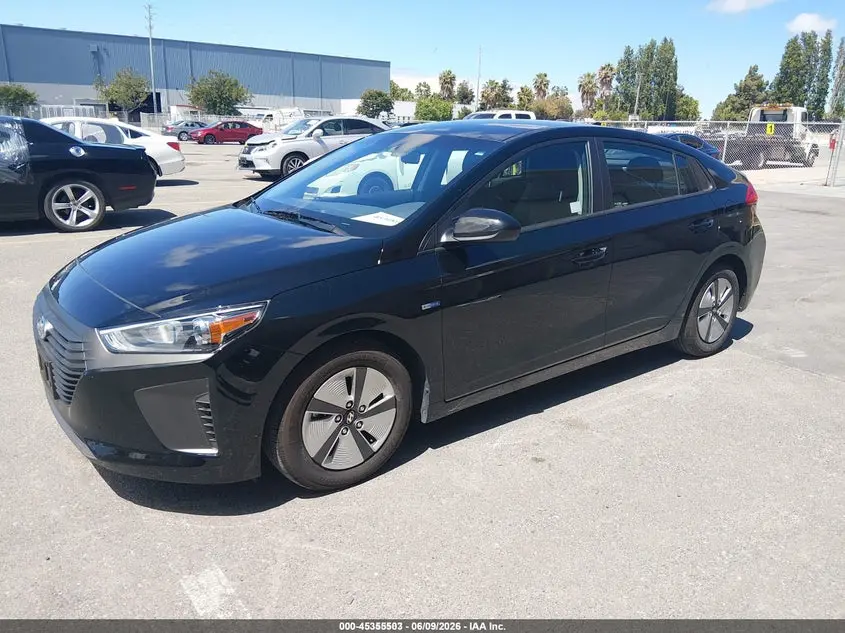 2018 HYUNDAI IONIQ HYBRID BLUE