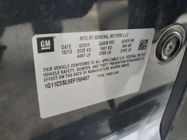 2014 CHEVROLET MALIBU 1LT  