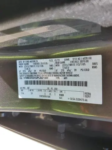 2023 FORD BRONCO BASE  