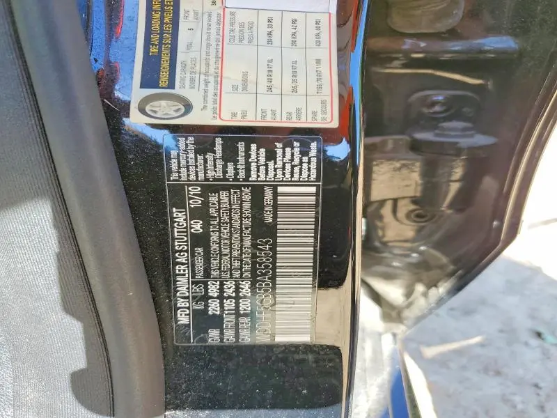 2011 MERCEDES-BENZ E 350  