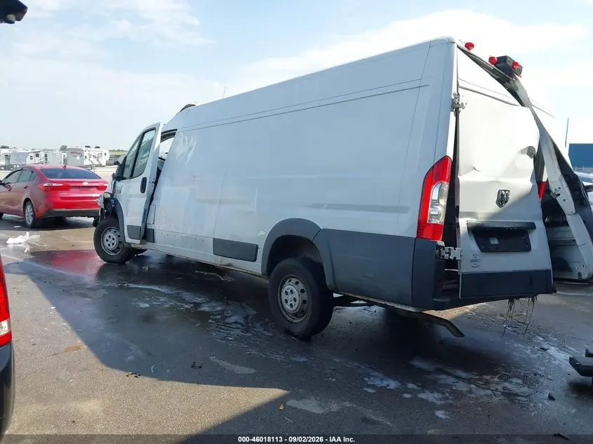 2018 RAM PROMASTER 3500 CARGO VAN HIGH ROOF 159 WB EXT