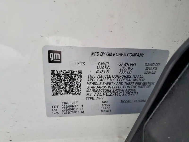 2024 CHEVROLET TRAX LS  