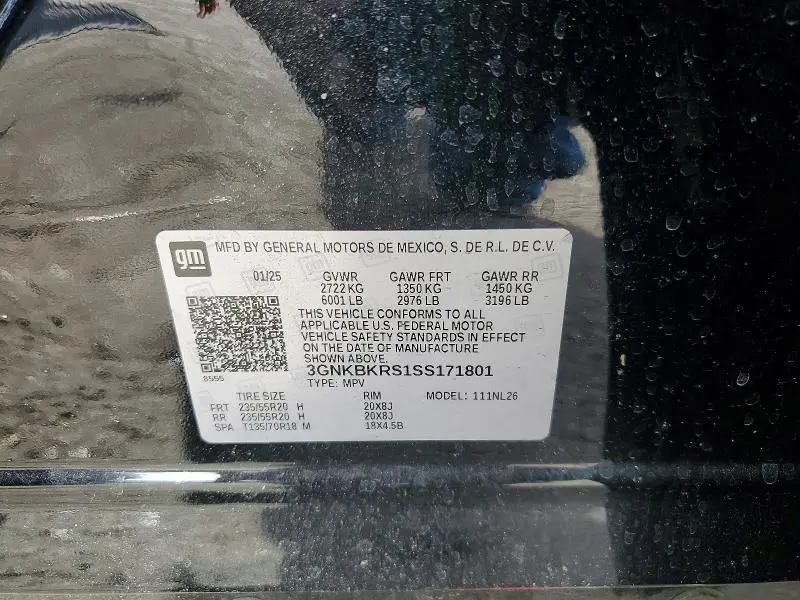 2025 CHEVROLET BLAZER RS  