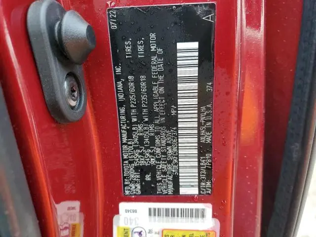 2022 TOYOTA SIENNA LIMITED  