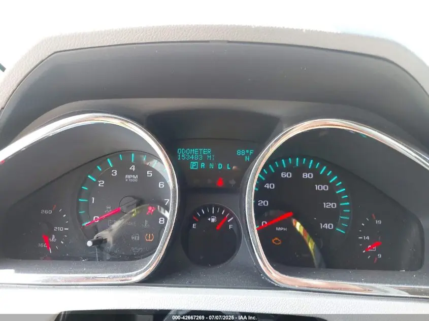 2012 CHEVROLET TRAVERSE 2LT
