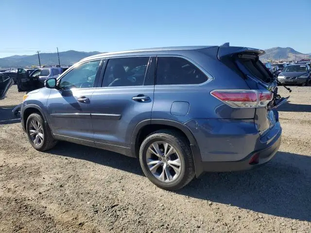2014 TOYOTA HIGHLANDER XLE  