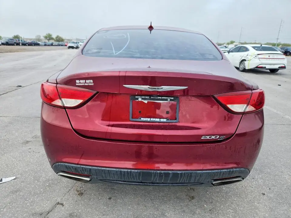2016 CHRYSLER 200 S  