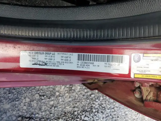 2013 CHRYSLER 200 TOURING  