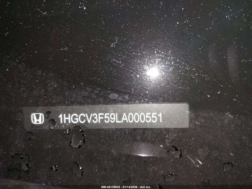 2020 HONDA ACCORD HYBRID EX-L