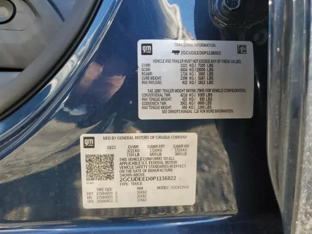 2023 CHEVROLET SILVERADO K1500 RST  