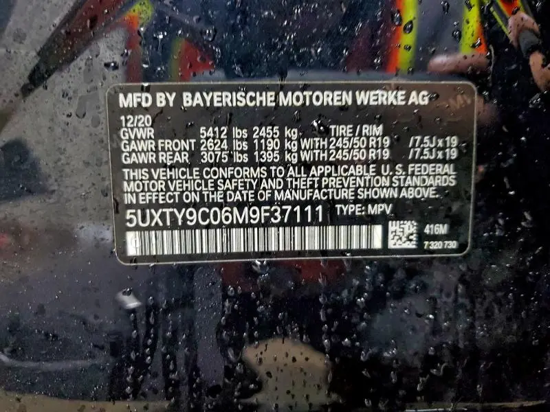 2021 BMW X3 XDRIVEM40I  