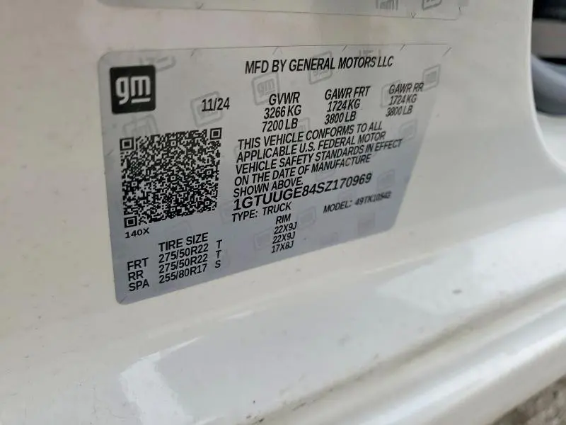 2025 GMC SIERRA K1500 DENALI  
